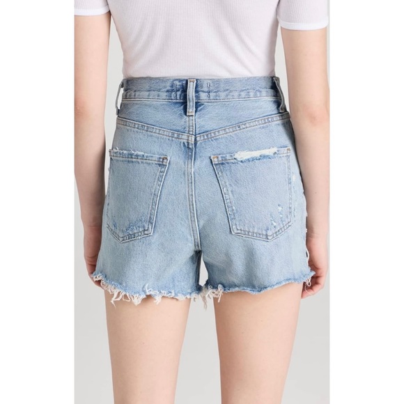 AGOLDE Women's Dee Vintage High Rise Shorts - Size 25 - Picture 5 of 12